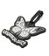 BUTTERFLY LUGGAGE TAG