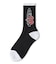 PLANET HEART LOGO RIB SOCKS