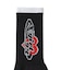 PLANET HEART LOGO RIB SOCKS