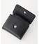 SILVER GLITTER OVAL LOGO BUCKLE MINI WALLET