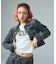 OVAL LOGO PATCH L/S COMPACT TOP