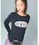 OVAL LOGO PATCH L/S COMPACT TOP