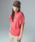 PIGMENT DYED HEART AND LOGO S/S TEE