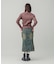 ZIP UP RIB KNIT TOP
