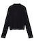 ZIP UP RIB KNIT TOP