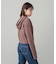 RIB KNIT HOODIE
