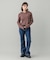 RIB KNIT HOODIE