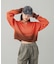 DIP DYE CROPED KNIT TOP