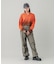 DIP DYE CROPED KNIT TOP