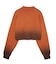 DIP DYE CROPED KNIT TOP