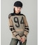 NUMBERING KNIT TOP