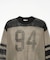 NUMBERING KNIT TOP