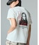 CURSIVE SCRIPT LOGO AND FACE S/S TEE