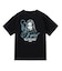 CURSIVE SCRIPT LOGO AND FACE S/S TEE