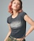 SPRAY AND CURSIVE SCRIPT LOGO S/S BABY TEE