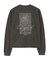 PIGMENT DYED FACE AND LOGO SQUARE PATCH L/S TEE