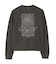 PIGMENT DYED FACE AND LOGO SQUARE PATCH L/S TEE