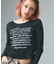 LETTERING L/S COMPACT TOP