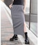 GINGHAM EASY SKIRT