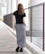 GINGHAM EASY SKIRT