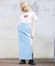 GINGHAM EASY SKIRT