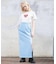 GINGHAM EASY SKIRT