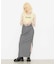GINGHAM EASY SKIRT