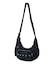 FLOCKED DENIM BAG