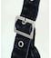 FLOCKED DENIM BAG