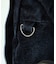 FLOCKED DENIM BAG