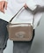 XG EMBLEM BUCKLE 2WAY FAUX LEATHER BAG