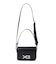 XG EMBLEM BUCKLE 2WAY FAUX LEATHER BAG