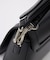XG EMBLEM BUCKLE 2WAY FAUX LEATHER BAG