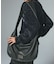 METAL PLATE LABEL SHOULDER BAG