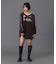 VELOUR GAME SHIRT DRESS