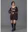 VELOUR GAME SHIRT DRESS