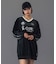 VELOUR GAME SHIRT DRESS