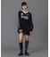 VELOUR GAME SHIRT DRESS