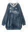 VELOUR GAME SHIRT DRESS