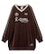 VELOUR GAME SHIRT DRESS