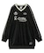 VELOUR GAME SHIRT DRESS