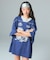 FACE LABEL NUMBER BIG TEE DRESS