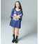 FACE LABEL NUMBER BIG TEE DRESS