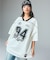 FACE LABEL NUMBER BIG TEE DRESS