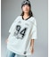 FACE LABEL NUMBER BIG TEE DRESS