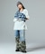 FACE LABEL NUMBER BIG TEE DRESS