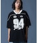 FACE LABEL NUMBER BIG TEE DRESS
