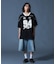 FACE LABEL NUMBER BIG TEE DRESS