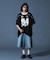 FACE LABEL NUMBER BIG TEE DRESS