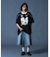 FACE LABEL NUMBER BIG TEE DRESS